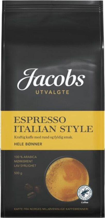 Espresso Italian Hele Bønner 500g