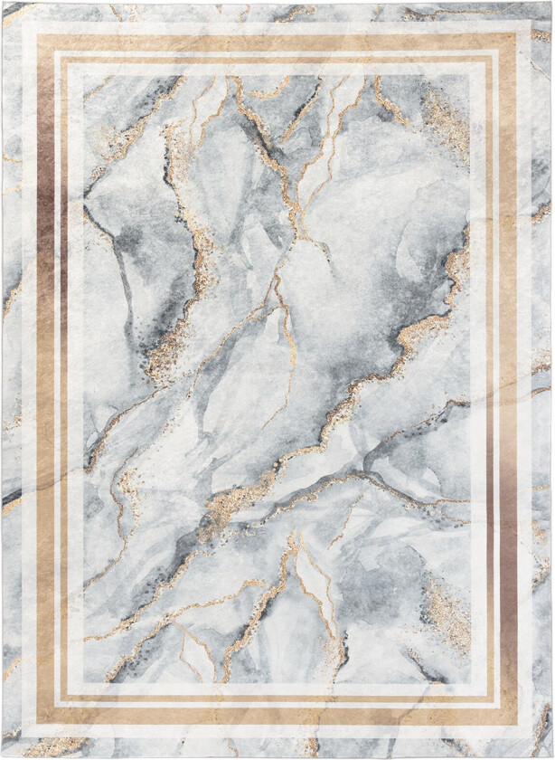 Squitta Ryematte Rektangulær 150x80 cm - Grå