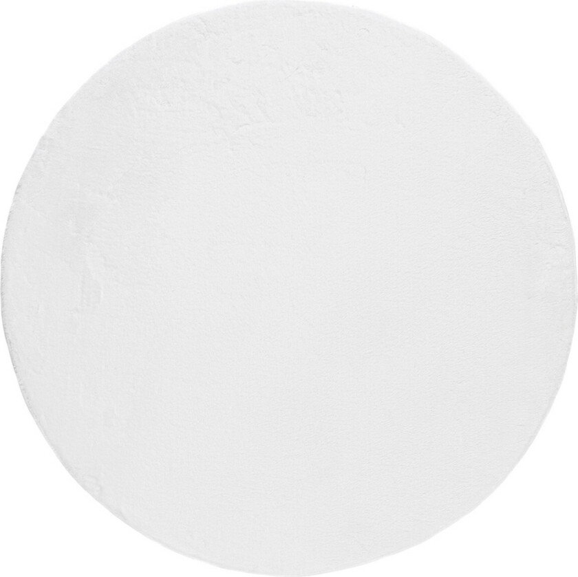 Dream Ryematte Hvit 200 cm Rund - Hvit