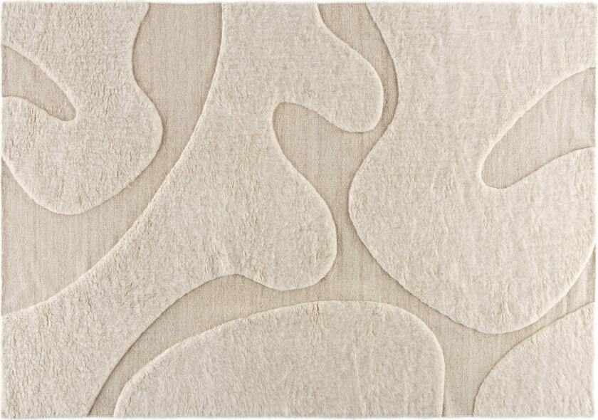 Boone Ullmatte 160x230 cm - Beige