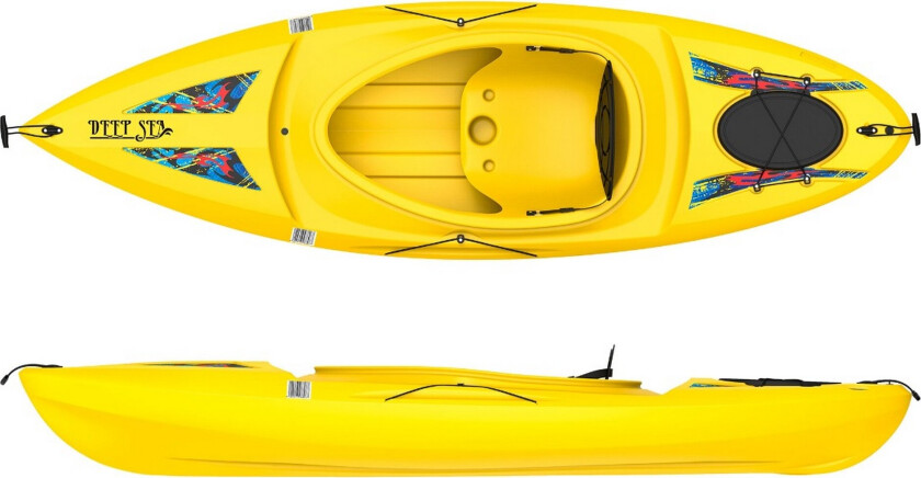 Deep Sea Kajakk 268 cm - Gul