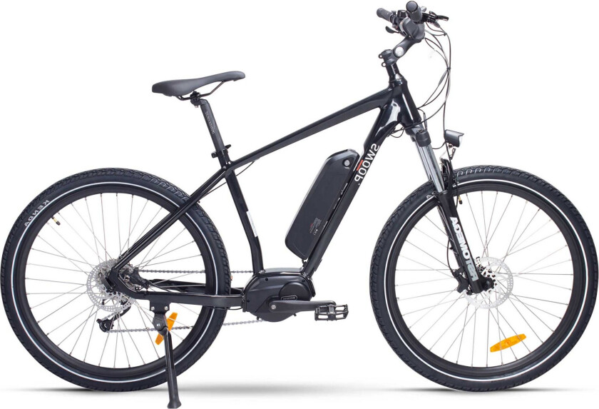 Swoop El-Mountainbike Mtb Seeker, 27,5 - Svart/Gul