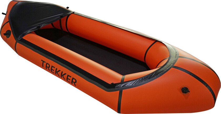 Trekker Packraft Inkl. Spraydeck 255 cm - Oransje
