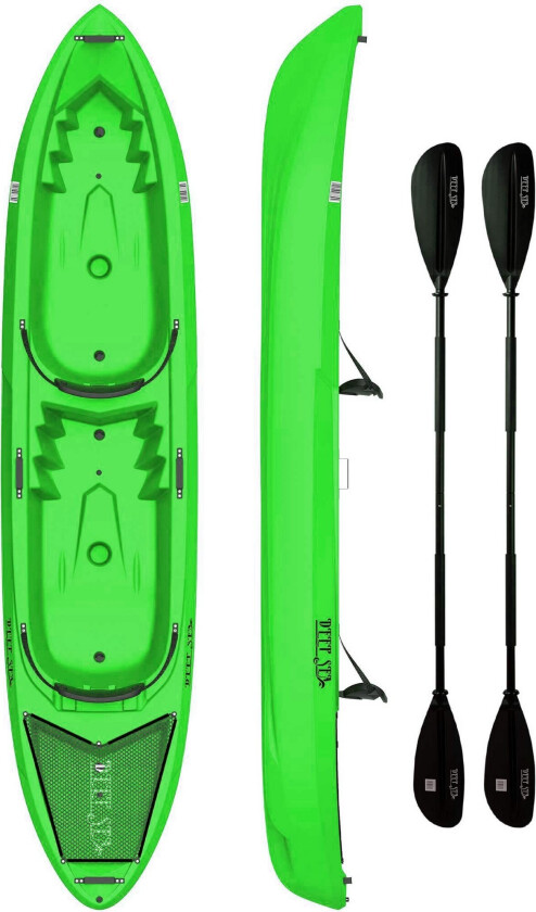 Deep Sea Kajakk 2 Personer 360 cm - Blå