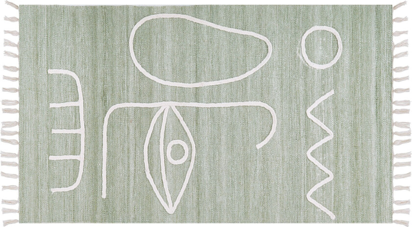 Yavu Ryeteppe 80x150 cm - Grønn