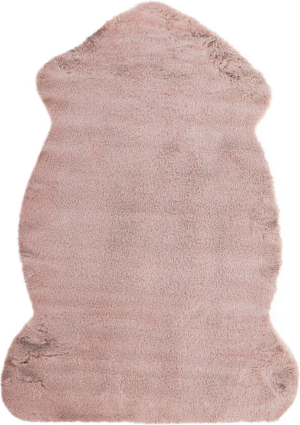 Undara Skinnteppe 60x90 cm - Rosa