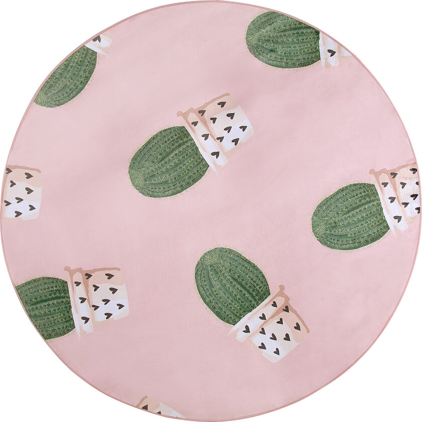 Eldivan Ryeteppe 120x120 cm - Rosa