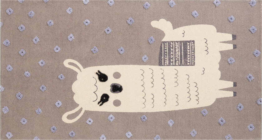 Lubuk Bomullsteppe 80x150 cm - Brun