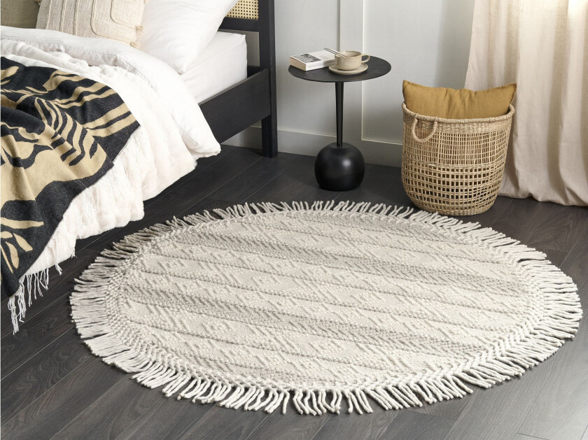 Baltalar Ullteppe 140 cm Rund - Beige