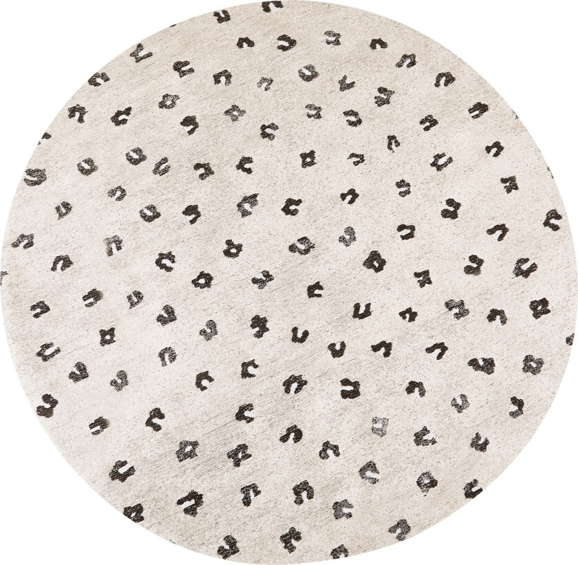 Afis Ryeteppe 140 cm Rund - Beige