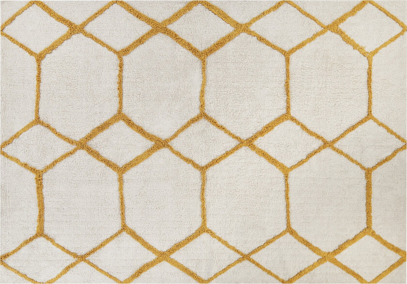 Beyler Ryeteppe 160x230 cm - Svart/hvit
