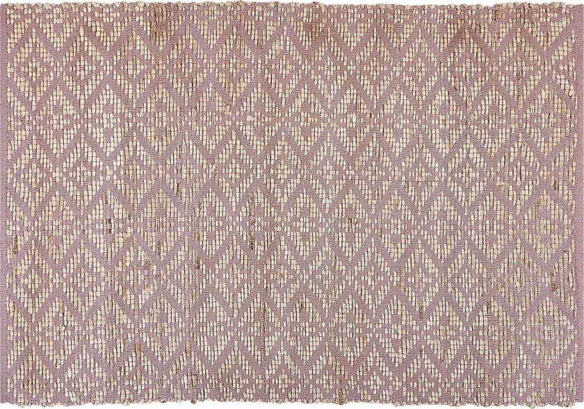 Gerze Bomullsteppe 160x230 cm - Rosa