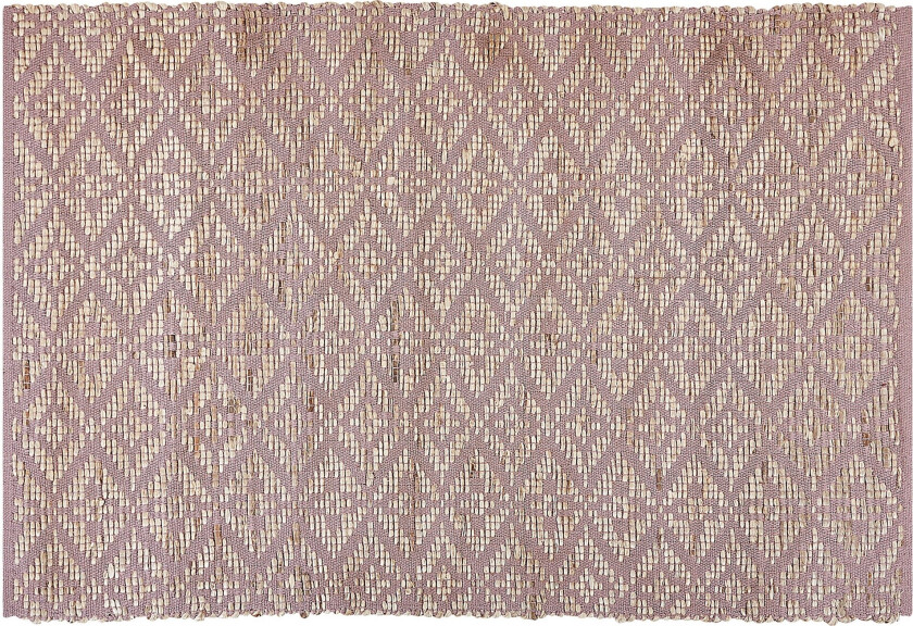 Gerze Bomullsteppe 140x200 cm - Rosa