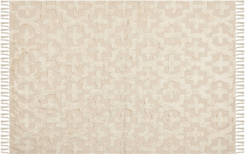 Itangar Bomullsteppe 140x200 cm - Beige