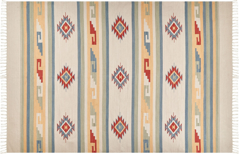 Aparan Bomullsteppe 200x300 cm - Beige