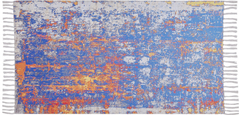 Acarlar Ryeteppe 80x150 cm - Blå