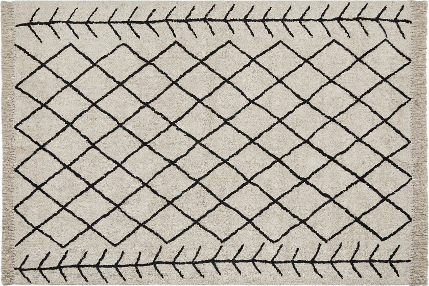 Bozkir Bomullsteppe 160x230 cm - Beige