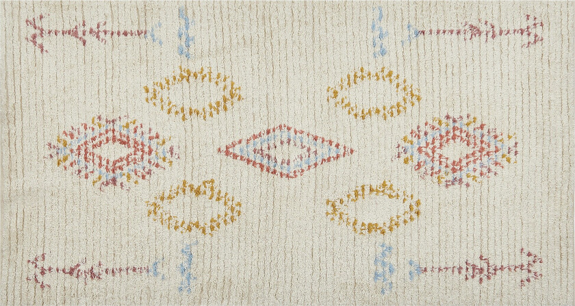 Bettiah Bomullsteppe 80x150 cm - Beige