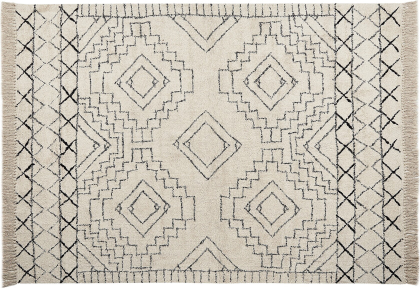 Bacarella Ryeteppe 160x230 cm - Beige