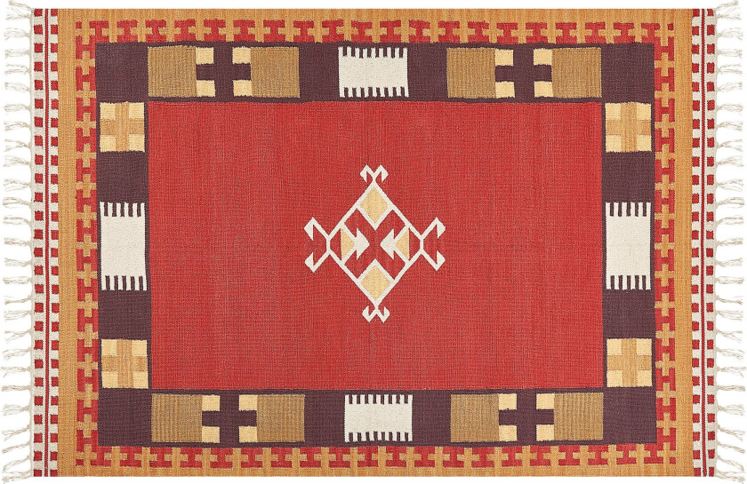 Parakar Kelimteppe 160x230 cm - Rød
