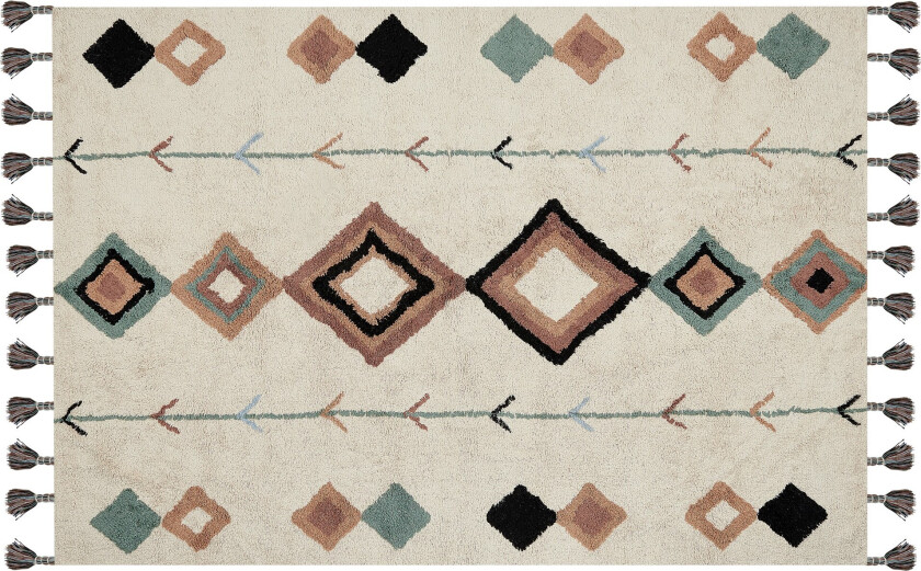 Eskisehir Bomullsteppe 140x200 cm - Beige