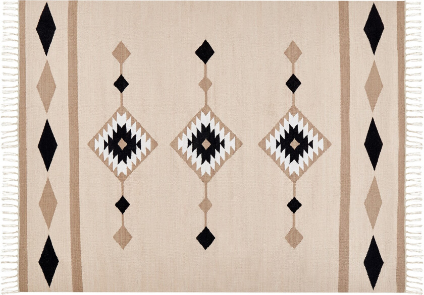 Berdik Kelimteppe 160x230 cm - Beige
