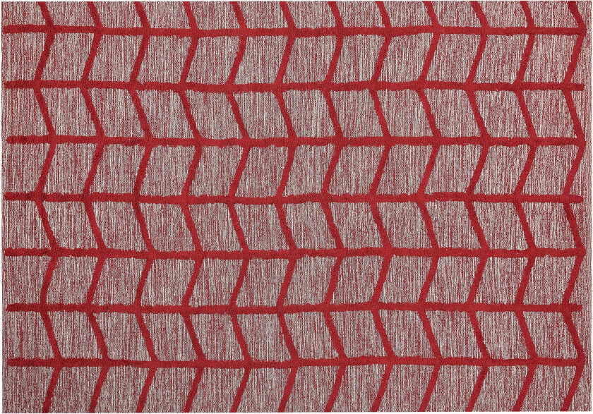 Sivas Bomullsteppe 160x230 cm - Rød