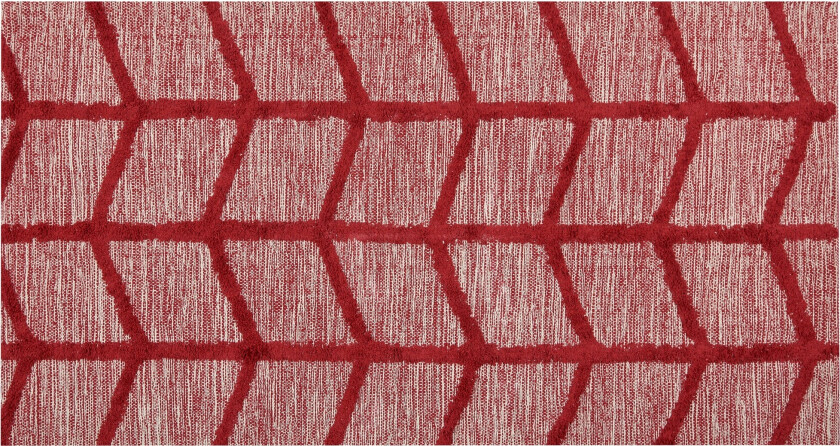 Sivas Bomullsteppe 80x150 cm - Rød