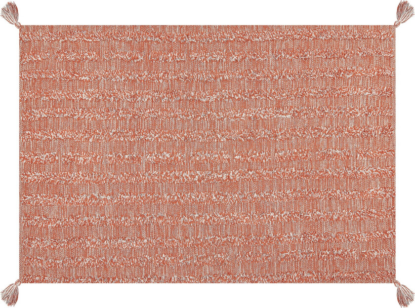 Mugla Ryeteppe 160x230 cm - Oransje