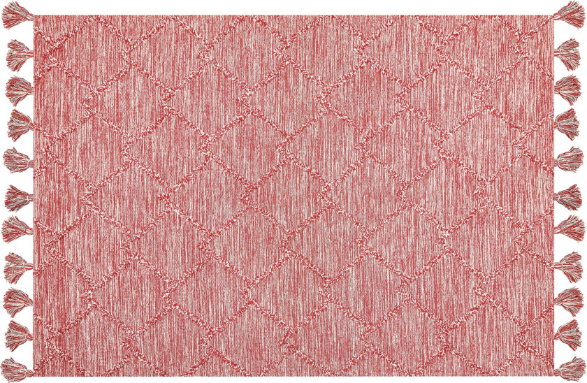 Nigde Ryeteppe 160x230 cm - Rød