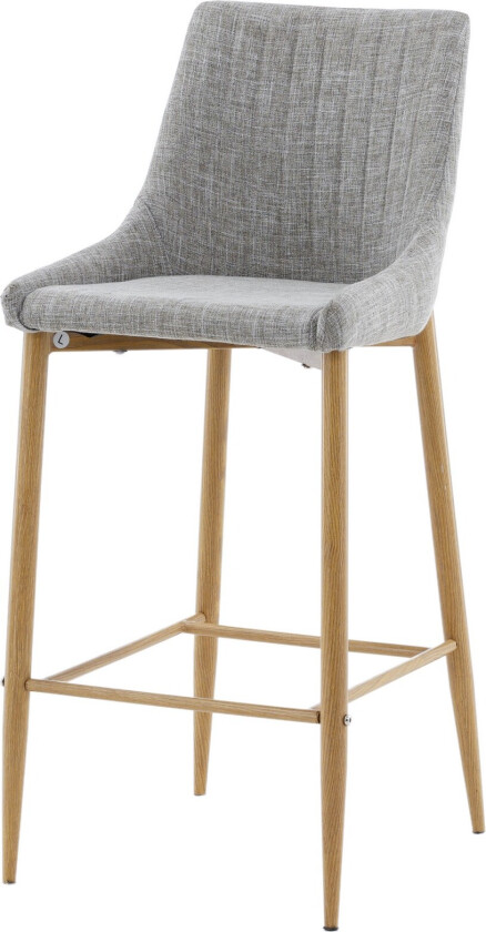 Deandra Barstol 103 cm Lysgrå - Venture Home