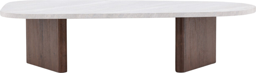 Grönvik Sofabord 130x65 cm Lysgrå - Venture Home