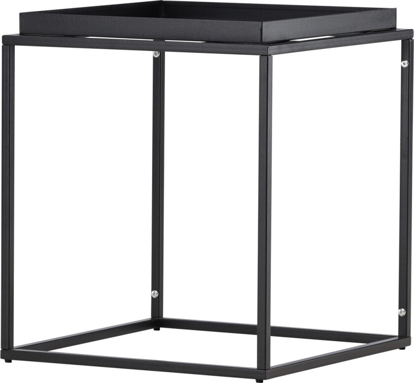 Sidebord 45x45 cm Svart -