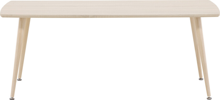 Deandra Sofabord 120x70 cm Whitewash - Venture Home