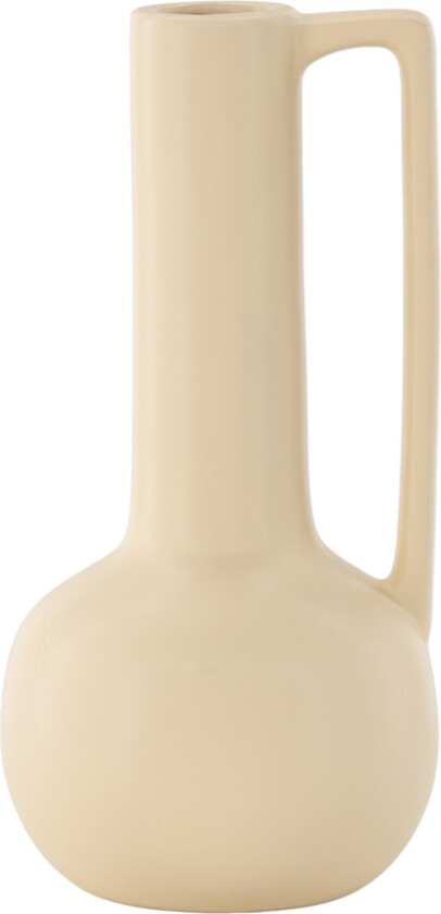 Allis Vase 18 cm Gul - Venture Home