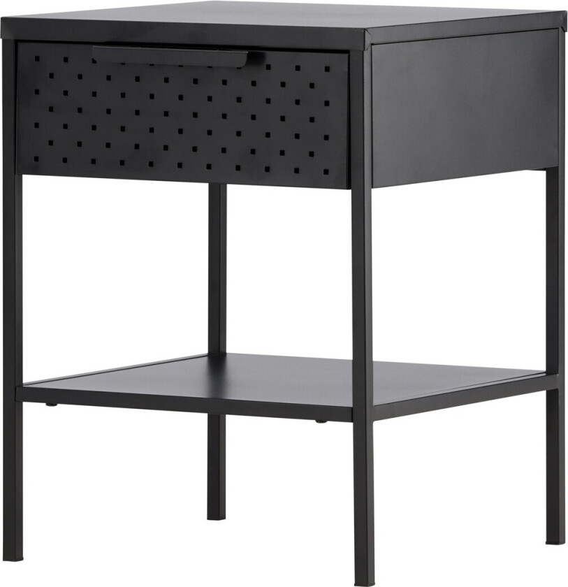 Bilde av Sacramento Nattbord 40 cm Svart - Venture Home