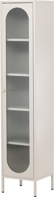 Bilde av Cali Vitrineskap 37x180 cm Beige - Venture Home