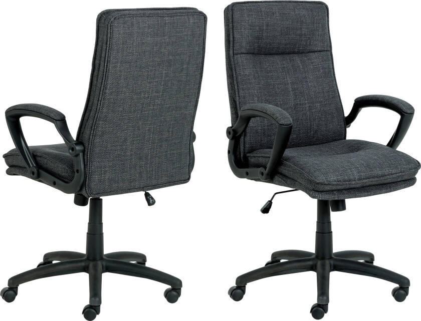 Sanover Kontorstol Hev og Senk - Grå