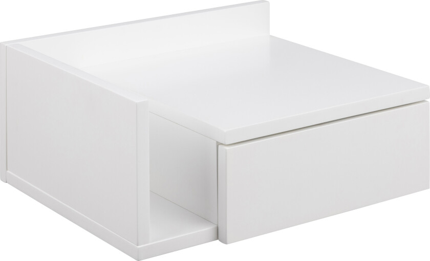 Abusala Nattbord 32 cm - Hvid
