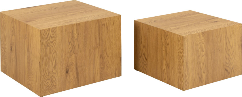 Samon Sofabord 58x58 cm - Natur