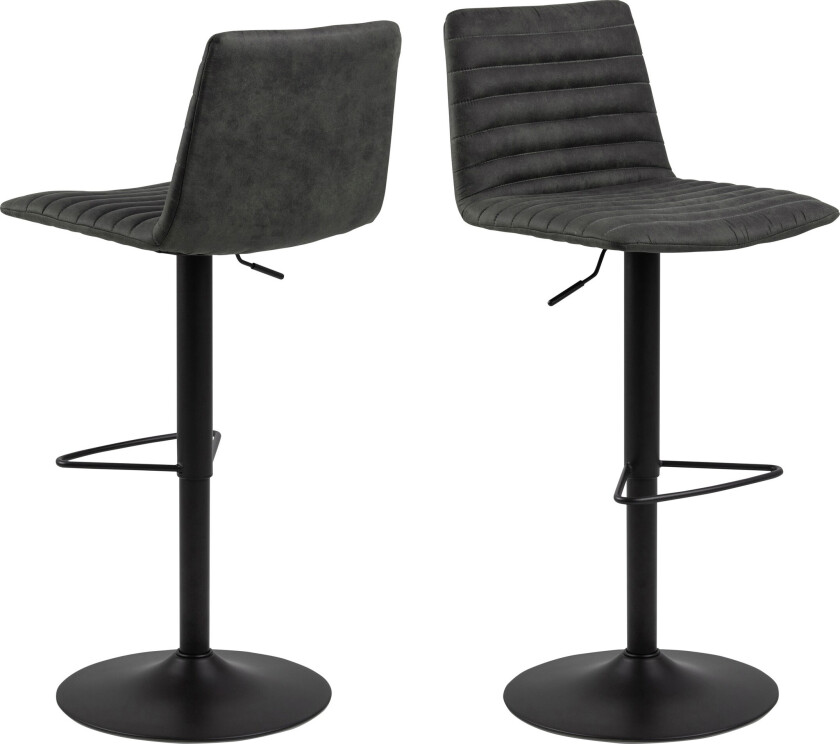 Alfondez Barstol - Grå