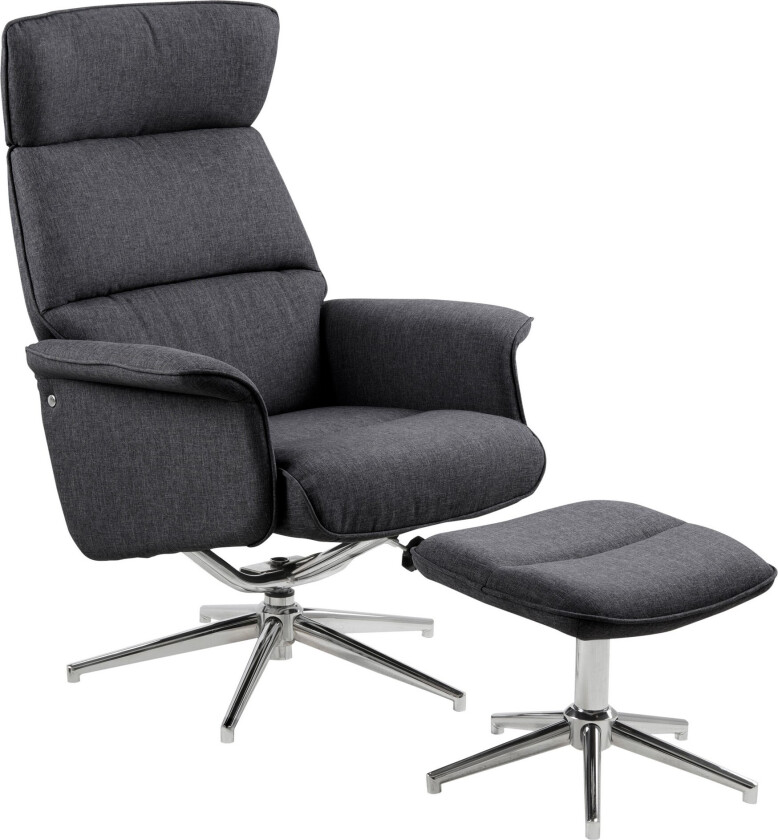 Bleur Reclinerstol - Grå
