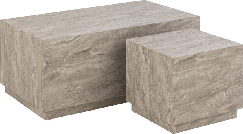 Samon Sofabord 100x60 cm - Grå