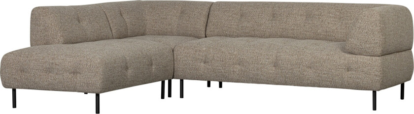 Bilde av Ranta Sofa med Sjeselong 3-seter - Brun