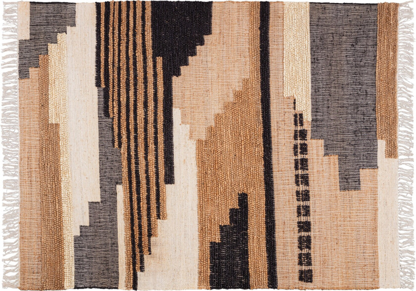 Mudasar Jutetepper 170x240 cm - Naturmelange