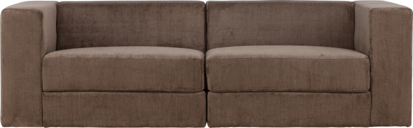 Lumi 3-seters Sofa - Brun