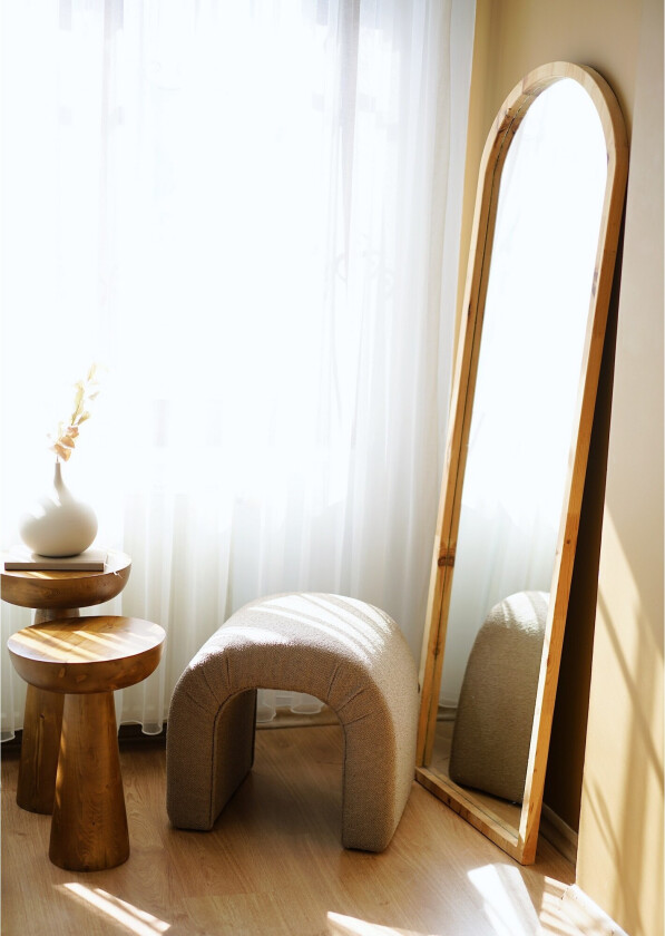 Nagar Sittepuff 51 cm - Brun