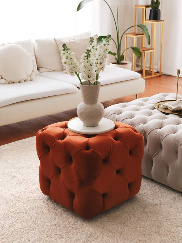 Naman Sittepuff 48 cm - Brun