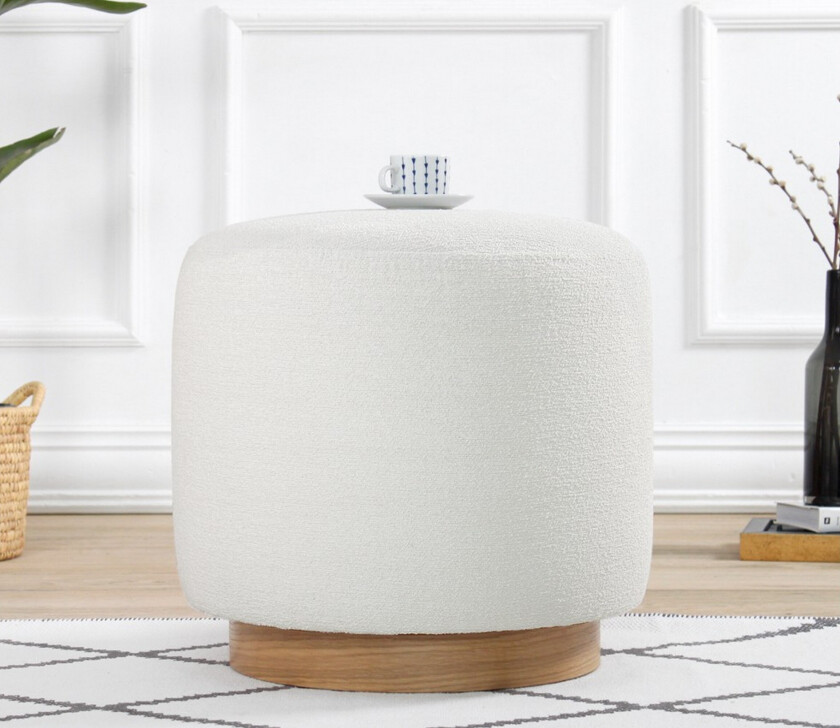 Namra Sittepuff 45 cm - Cream