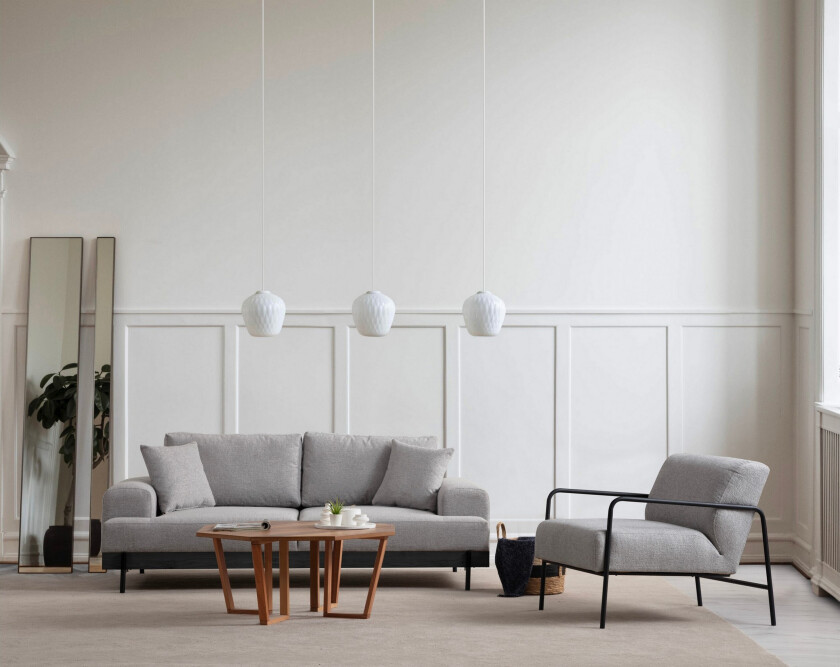 Eti Sofa 3-seter - Grå